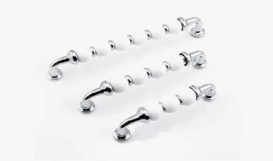 Мебельная ручка-скоба TL 3.60407-TL 3.60412